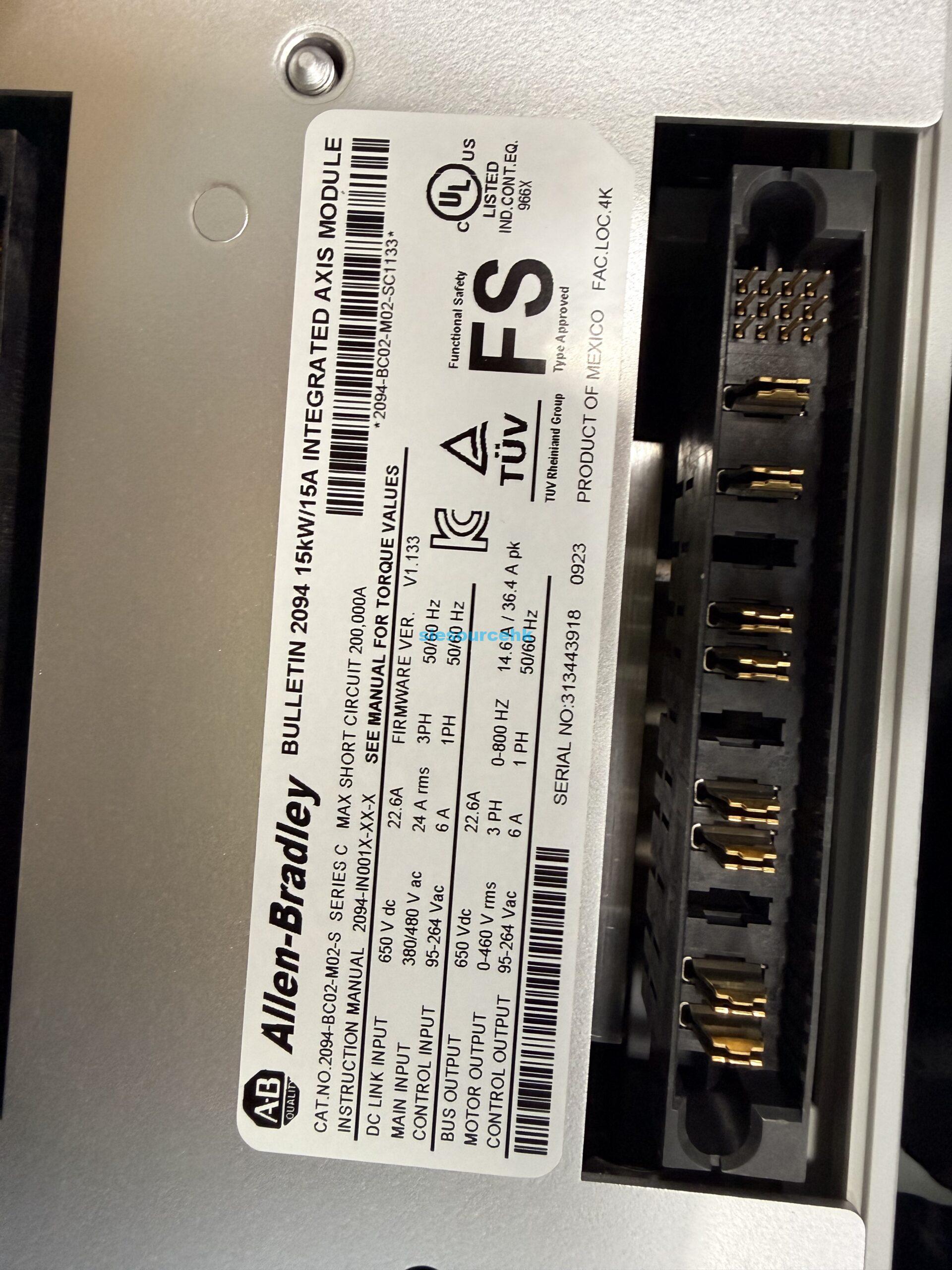 e9d436fa23ea1105f6bedebae5450ba Allen-Bradley Servo Drive Module 2094-8M01-S Series B - 图片 1
