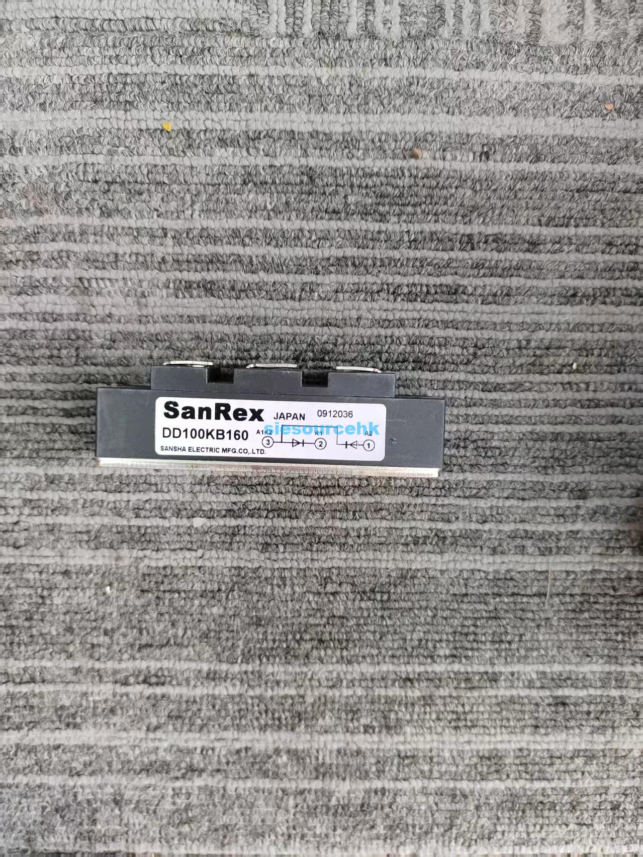 fb75502db80d7ef598d98a1ba0e64b4 SanRex IGBT Module DFA150AA160 - 图片 1