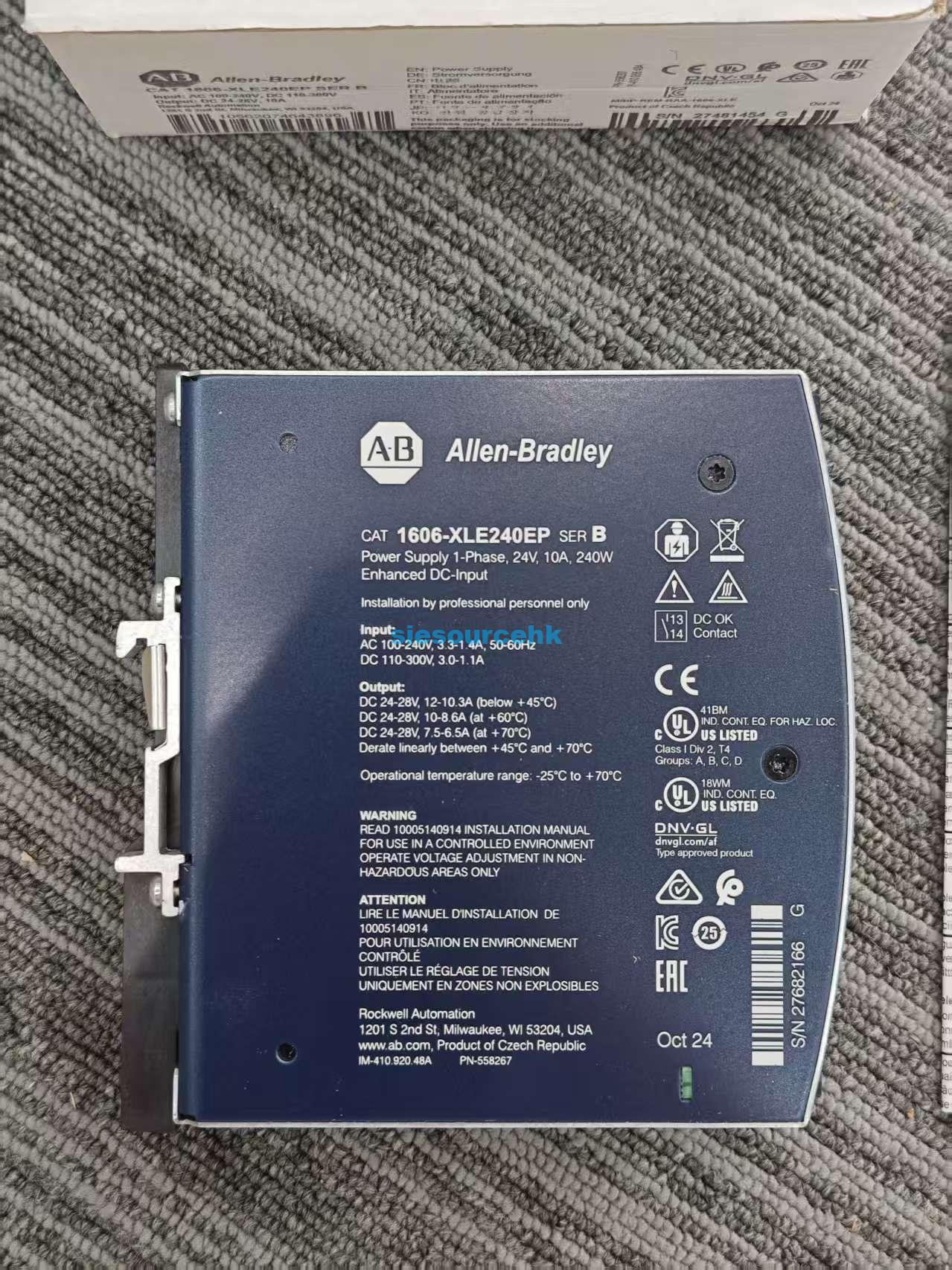 微信图片_20260630161758_2099_6 Allen Bradley Industrial Switching Power Supply 1606‑XL120D - 图片 1