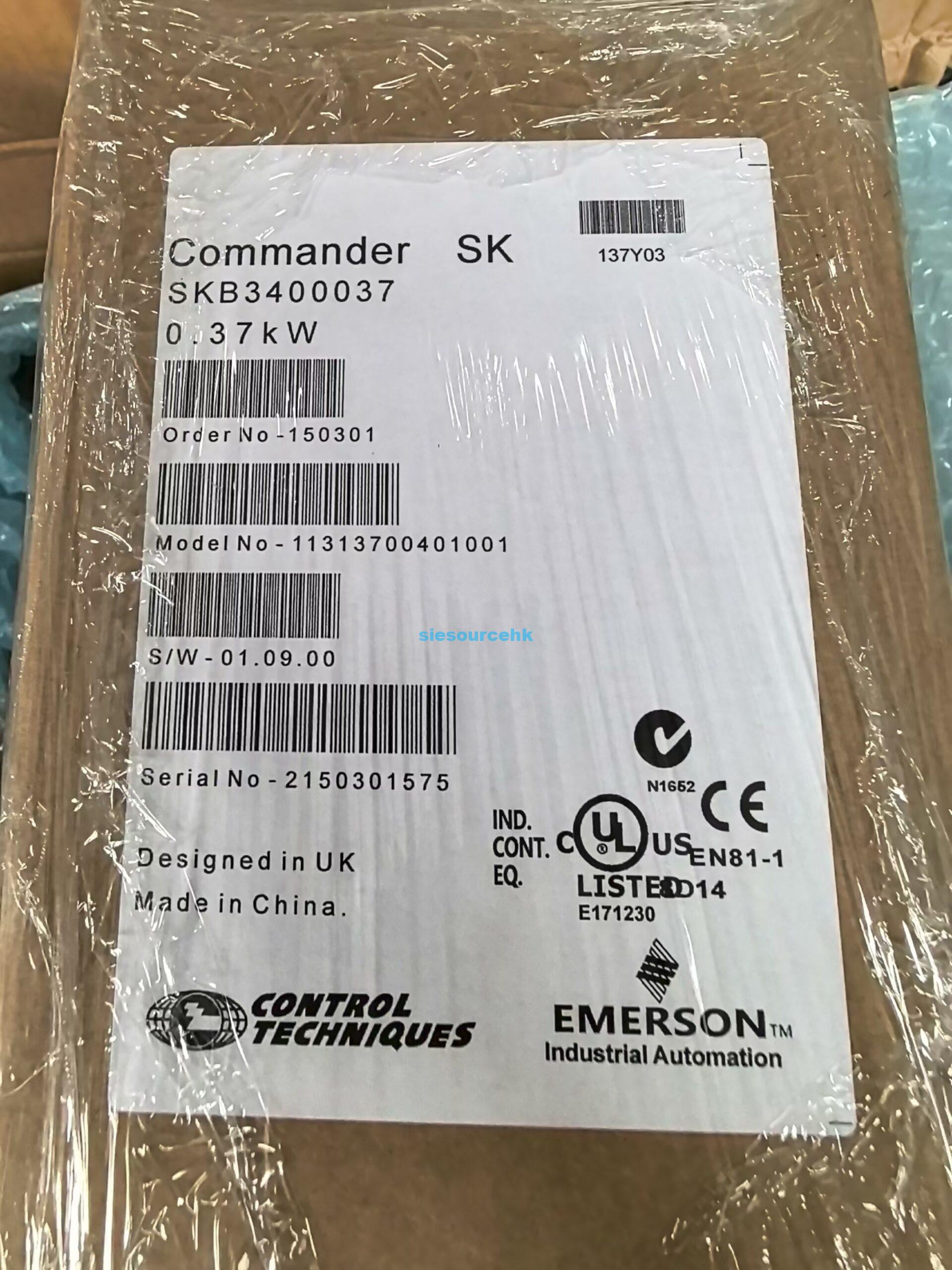 微信图片_20261019152118_452_37 Emerson Commander SK Inverter SKC3400400 - Image 1